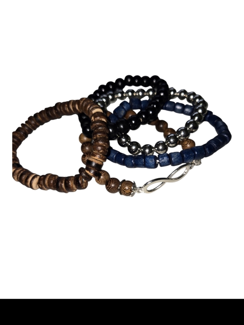 Handcrafted Beaded Bracelet Stack • Boho Artisan Jewelry • Gift Ready 247 - Picture 5 of 7